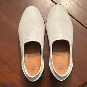 Aquatalia White Leather Shoes